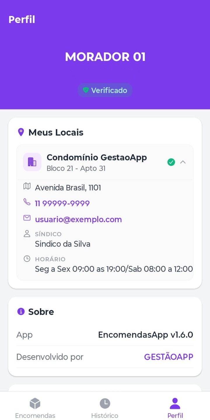 GestãoApp - Tela do Sistema 4